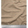 thumbnail image 1 of Soimoi Satin Silk Fabric Poker Card Symbol & Check Print Sewing Fabric Yard 42 Inch Wide, 1 of 3