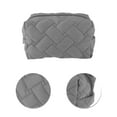 thumbnail image 4 of Unique Bargains 1 Pc Lady Portable Make Up Organizer Case for Outdoor Activities Gray Polyester, 4 of 5