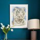 thumbnail image 4 of 5D forma especial parcial taladro dibujo imagen gallo diamante pintura habitación decoración Tmvgtek Arte deco, 4 of 9