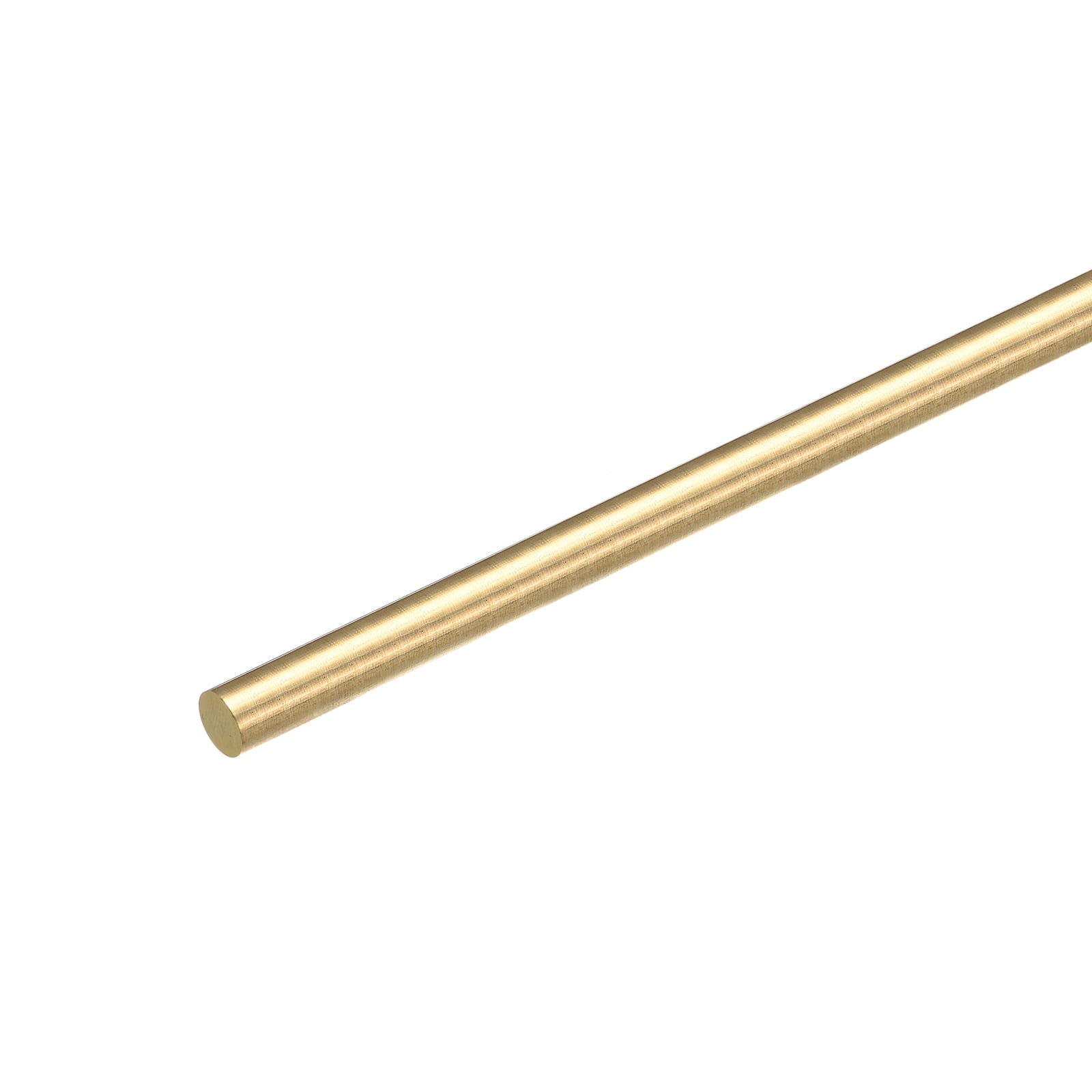 1Pack Brass Round Rods, 5/16 Inch Brass Solid Round Rod Lathe Bar Stock