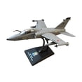 thumbnail image 2 of Maqueta de avión realista a escala 1:100 con soporte de exhibición, avión de juguete de metal fundido a presión para cafetería, oficina y hogar., 2 of 9