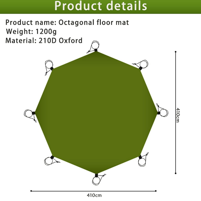 Free Shipping! Octagonal Tent Footprint Ground Sheet Free Shipping! Octagonal Tent Footprint Ground Sheet