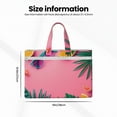 thumbnail image 3 of Kdxio Summer Fruits And Sunglasses File Tote Document Bag Business Briefcase Bag Document Organizer Tote Briefcase for Letter A4 Files Business Teacher Office Bag, 3 of 8