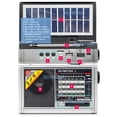 thumbnail image 5 of Solar-Powered AM/FM/SW Radio With Bluetooth Speaker Solar Panel MP3 Player Flashlight, 5 of 9