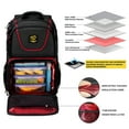 thumbnail image 3 of 519 Fitness Meal Prep Backpack,Insulated Cooler Lunch Backpack for Adult Men and Women, Set of 3 Meal Containers,2 Ice Packs and Protein Shaker, Black, 3 of 9