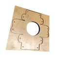 thumbnail image 2 of Caja de pañuelos de madera, troquel de corte, cortador de cuero, suministros de artesanía de cuero sólido, herramienta de fabricación de artesanías de, 2 of 9
