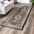 thumbnail image 5 of MDA Home Tabriz Brown Traditional Polypropylene Area Rug - 2'8'' X 8'1'', 5 of 5
