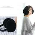thumbnail image 4 of Orejeras mullidas para clima frío para mujer, diadema cálida para invierno, calentadores de orejas holgados y bonitos, 4 of 5