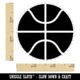 thumbnail image 2 of Basketball Sports Ball Self-Inking Rubber Stamp Ink Stamper - Black Ink - Small 3/4 Inch, 2 of 7