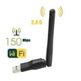 thumbnail image 2 of Kebidu 2.4GHz USB 2.0 Adapter 150Mbps Wireless WiFi Network Card with Antenna Chipset Ralink MT-7601 for Laptop PC Wholesales, 2 of 7