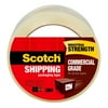 Scotch Commericial Grade Packaging Tape, Clear, 2" x 60 yds, 1 Roll