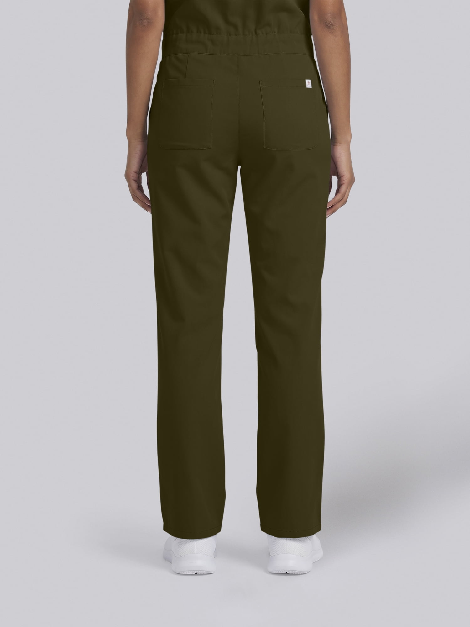 Scrubstar Ultimate Women’s Antimicrobial Drawstring Straight Leg Scrub Jumpsuit, Sizes XS–2XL