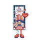 thumbnail image 2 of 4th of July Gnome Door Hanging Banners USA Independence Day Patriotic Wall Door Decor Red White Blue Star Stripe Non woven Fabric Hanging Decoration, 2 of 6
