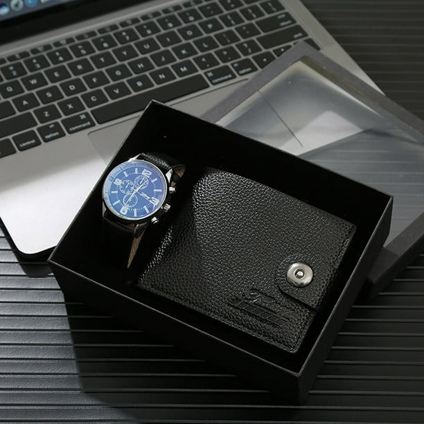 Conjunto de regalo empresarial de moda para el Día del Padre para hombres con regalos de mano y un conjunto de alta gama para hombres.