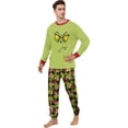 thumbnail image 3 of Plus Size Christmas Pajamas for Family 2025,Funny Plaid Family Christmas Pjs Matching Sets Xmas Tops and Pants Sets (Men, M), 3 of 5
