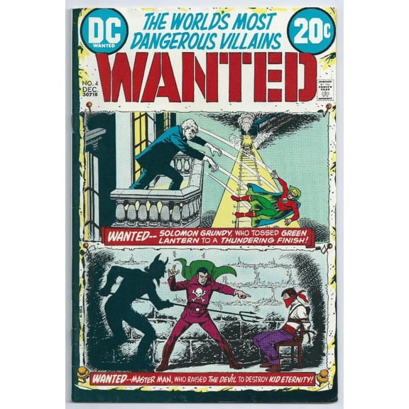 Wanted #4 Comic Book