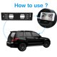 thumbnail image 3 of Speravity Accesorios para cámara de visión trasera de coche, accesorio para coche, resistente al desgaste, marco de matrícula a prueba de golpes para Cámaras de salpicadero de coche Speravity VI015758-00B, 3 of 6