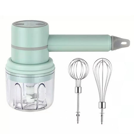 

MINI Household Cordless Electric Hand Mixer USB Rechargable Handheld Egg Beater