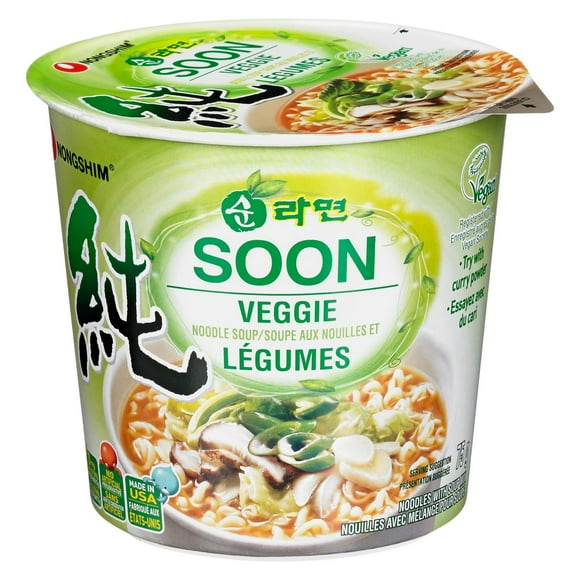 Nongshim Soon Veggie Cup Noodle Soup