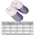 thumbnail image 4 of Zapatillas de interior difusas, antideslizantes, de felpa, con punta cerrada, cómodas para el invierno Ndcxsfigh Tenis De Mujer Tenis De Hombre, 4 of 8