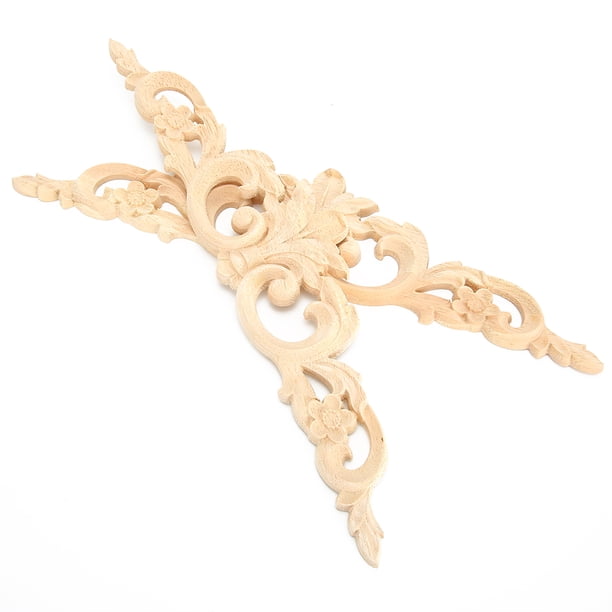 Calcomanía Tallada En Madera Para Muebles De Estilo Europeo, Apliques Tallados, Armarios, Puertas, Pared EOTVIA No
