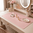 thumbnail image 5 of Promattoo Desk Pad Protector, PU Leather Mouse Pad,Waterproof Laptop Desk Mat, Non-Slip Desk Blotter with Gift box, Writing Pad for Office,Home & Gaming, 31.5" x 15.7", Sakura Pink, 5 of 9