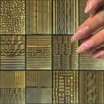 thumbnail image 2 of Papapt 12 Sheets Gold Nail Stickers Gold Line Nail Decals 3D Self Adhesive Metal Geometric Stripe Wave Nail Sticker Gold Nail Art Designs Nail Art Supplies for Women Manicure Decorations, 2 of 9