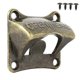 thumbnail image 2 of Bronze square wall mounted bottle opener, 2 of 4