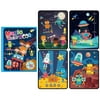 Reusable Water Drawing Coloring Picture Book Painting Montessori Toys (E)