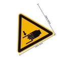 thumbnail image 2 of OHOIOLLA 8Ud Pegatinas De Seguridad Multicolor Para Equipos Mecánicos Con Adhesivo Fuerte Y Señalización Visible, 2 of 8