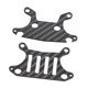 thumbnail image 4 of Soporte de amortiguador delantero y trasero, piezas de repuesto, modificación, fácil instalación, fibra de carbono, modelos de coches teledirigidos., 4 of 10