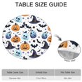 thumbnail image 6 of Colorful Pumpkin Halloween Pattern Round Fitted Tablecloth with Elastic Edge,Dining Table Cover Waterproof,Outdoor Round Tablecloth for Camping,Dining,Indoor and Outdoor, 6 of 7