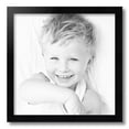 thumbnail image 2 of ArtToFrames 16" x 16" Satin Black Picture Frame, 16x16 inch Black Wood Poster Frame (WOM-1451), 1 Pack, 2 of 8