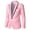 Pink, variant on Vedolay Men's Suit Jackets Mens Casual Long Sleeve Lapel Button Open Front Work Office Jackets Suit,Black 4XL