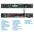 thumbnail image 2 of Pyle PDA7BU 200 Watt Home Theater Amplifier Bluetooth Receiver Sound System, 2 of 7