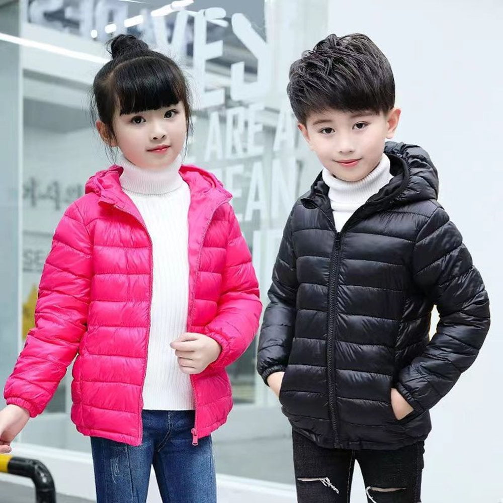 Manteau d Hiver pour Enfants Garcons Filles Haut de Gamme Veste Legere Manteau a Manches Longues pour Tout Petit 1 16 Ans
