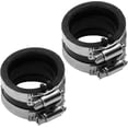thumbnail image 1 of 2 Pcs Carburetor Intake Manifold Boots, Robust Boot Kit, Replacement for Honda Shadow ACE 750 VT750 1998-2003 Spirit VT750D 2001-2007, 16211-MAW-600, 1 of 5