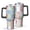 Pioneer Flower Floral-2, variant on 40oz Pioneer Flower Floral Print Pattern Insulated Tumbler with Handle, BPA-Free Leak Proof Lid and Straws, Double Wall Vacuum, Hot 12h/Cold 34h