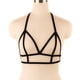 thumbnail image 2 of Brassiere Material Premium Cupsess Lencería Firmess Apasionada Misterioso Dulce Regalo Romántico Atmósfera Moda Cupless Bras Negro seitruly XX000635-02, 2 of 7