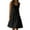 Black#2, variant on asdoklhq 2023 Summer Dresses for Women,Womens Dresses Womens Fashion Holiday Summer Solid Color V Neck Sleeveless Party Beach Slip Dress