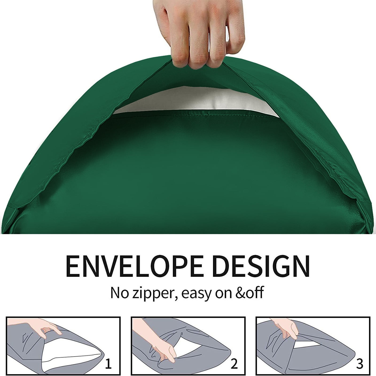 6Pcs Silk Pillowcase for Hair and Skin,Mulberry Silk Pillow Cases Standard Size,Soft Breathabl Cooling Sleep Both Sides Natural Silk Satin Pillow Covers with Hidden Zipper,Gifts for Women Men