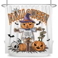thumbnail image 5 of Tchckioa 72x72 Inch Halloween Shower Curtain,Waterproof Hooks Bath Curtain for Bathtub, 5 of 8