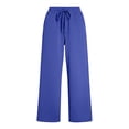 thumbnail image 6 of Annhoo Womens Baggy Sweatpants Elastic Waist with Drawstring and Side Pockets Causal Wide Leg Workout Gym Pants, 6 of 6