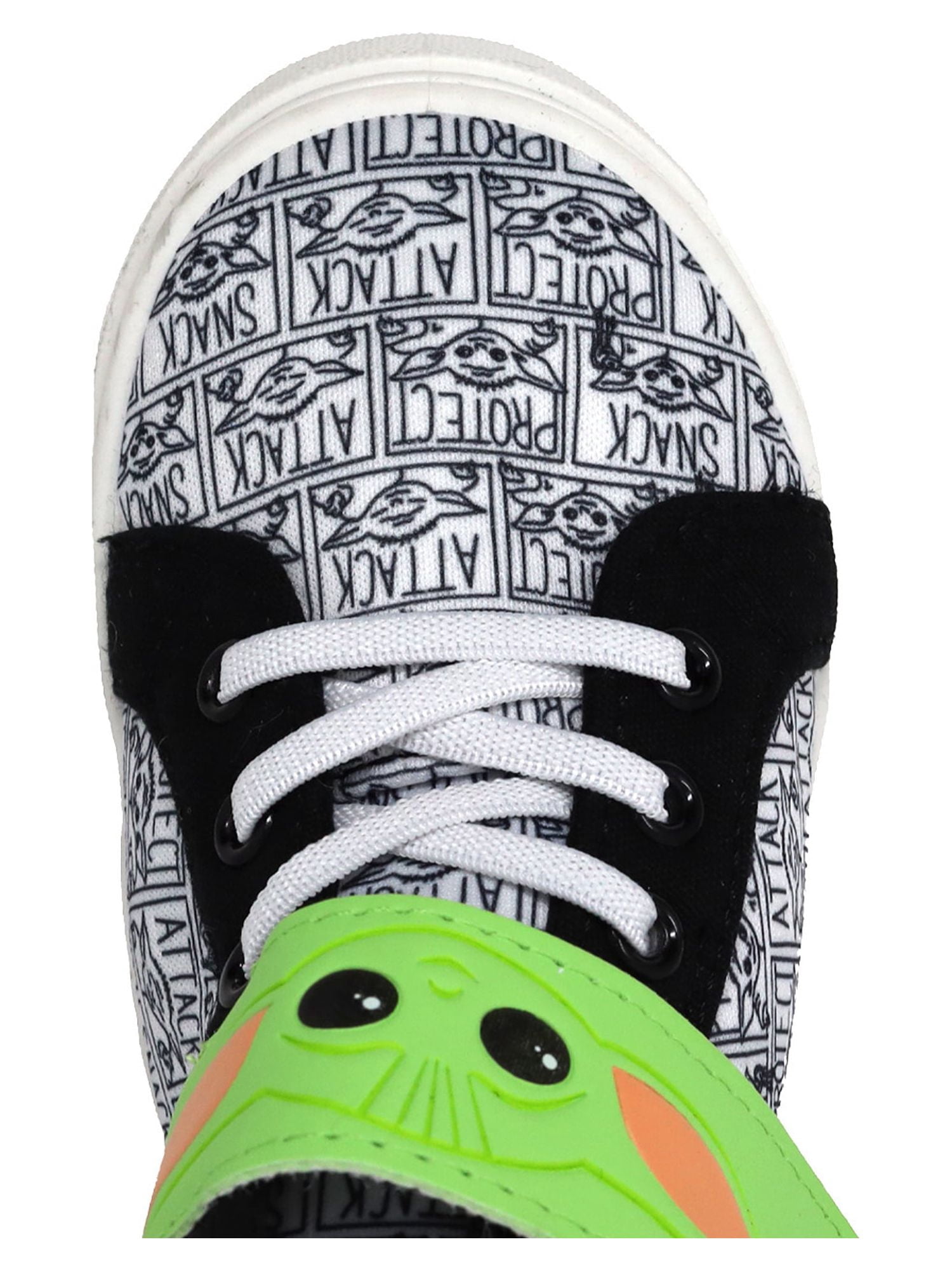 Baby Yoda Unisex Kids Casual and Dress High Top Sneakers, Size 9