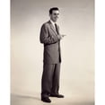 thumbnail image 2 of Portrait of a businessman pointing Poster Print (18 x 24), 2 of 4