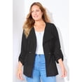 thumbnail image 2 of Catherines Women's Plus Size Ponte Utility Jacket, 2 of 2