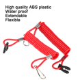 thumbnail image 2 of Start Stop Kill Safety Lanyard, Boat Kill Switch Lanyard,Outboard Engine Ignition Emergency Kill Stop Switch Safety Tether Lanyard, 2 of 9
