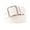 White, variant on Women Faux Leather Belt Adjustable Length Waistband Square Buckle Female Retro Belt Costume Accessories