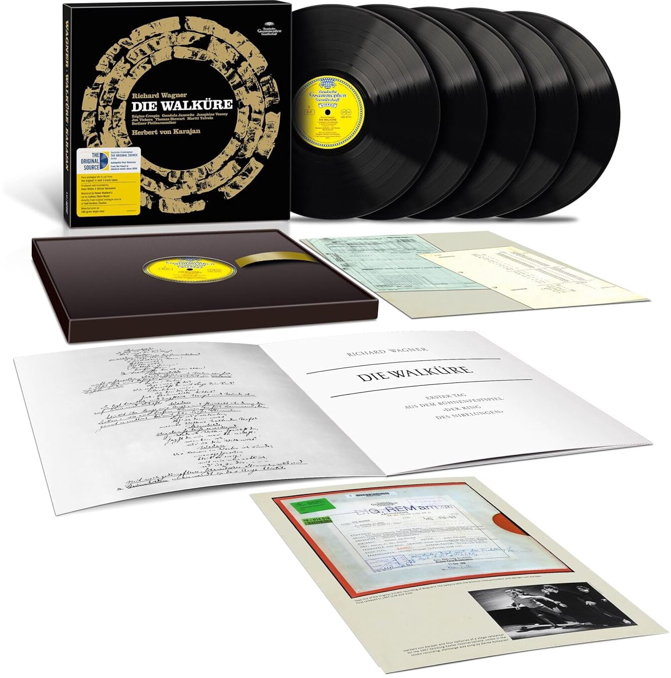Karajan,Herbert Von / Berliner Philharmoniker - Wagner: Die Walkure (The Original Source Series) - Music & Performance - Vinyl