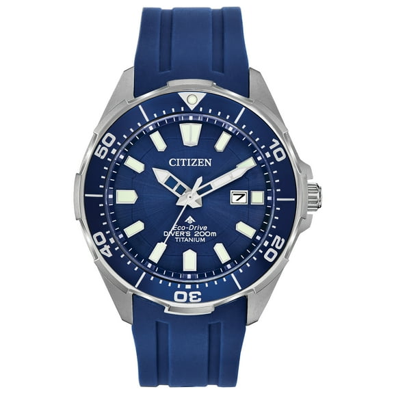 Citizen Men's Eco-Drive Promaster Diver Blue Strap Watch BN0201-02M
